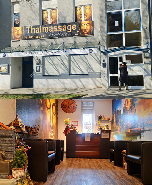 Thai Massage Schweinauer Hauptstr 14 - Eingang rechts